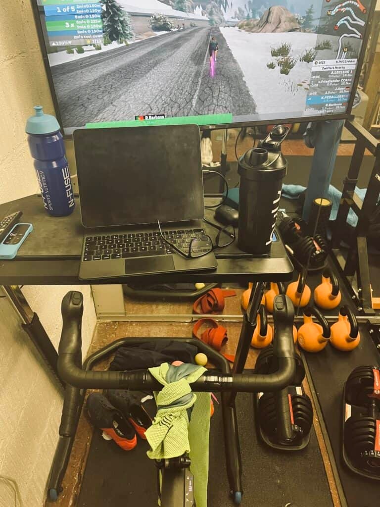 necesseties for indoor cycling
