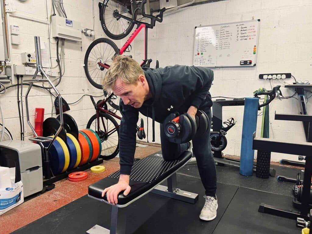 cyclist arm work out 2