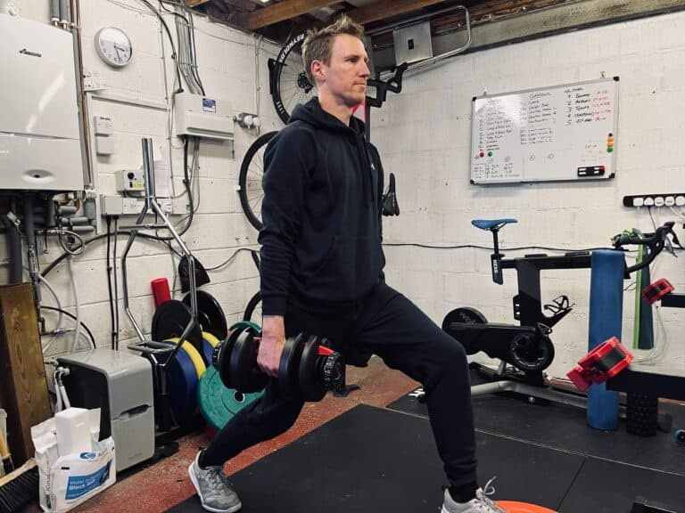 cyclist weight training