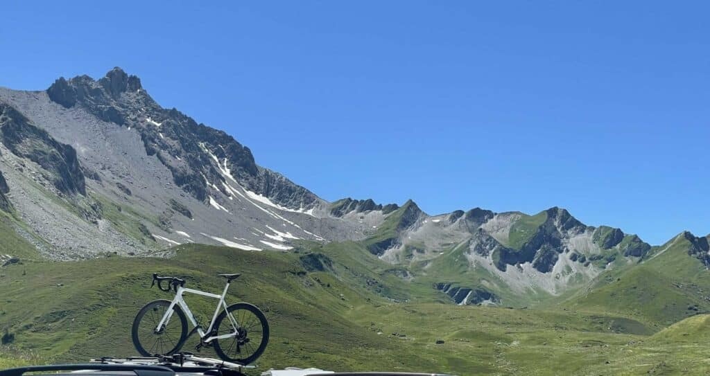 riding in cormet de roselend