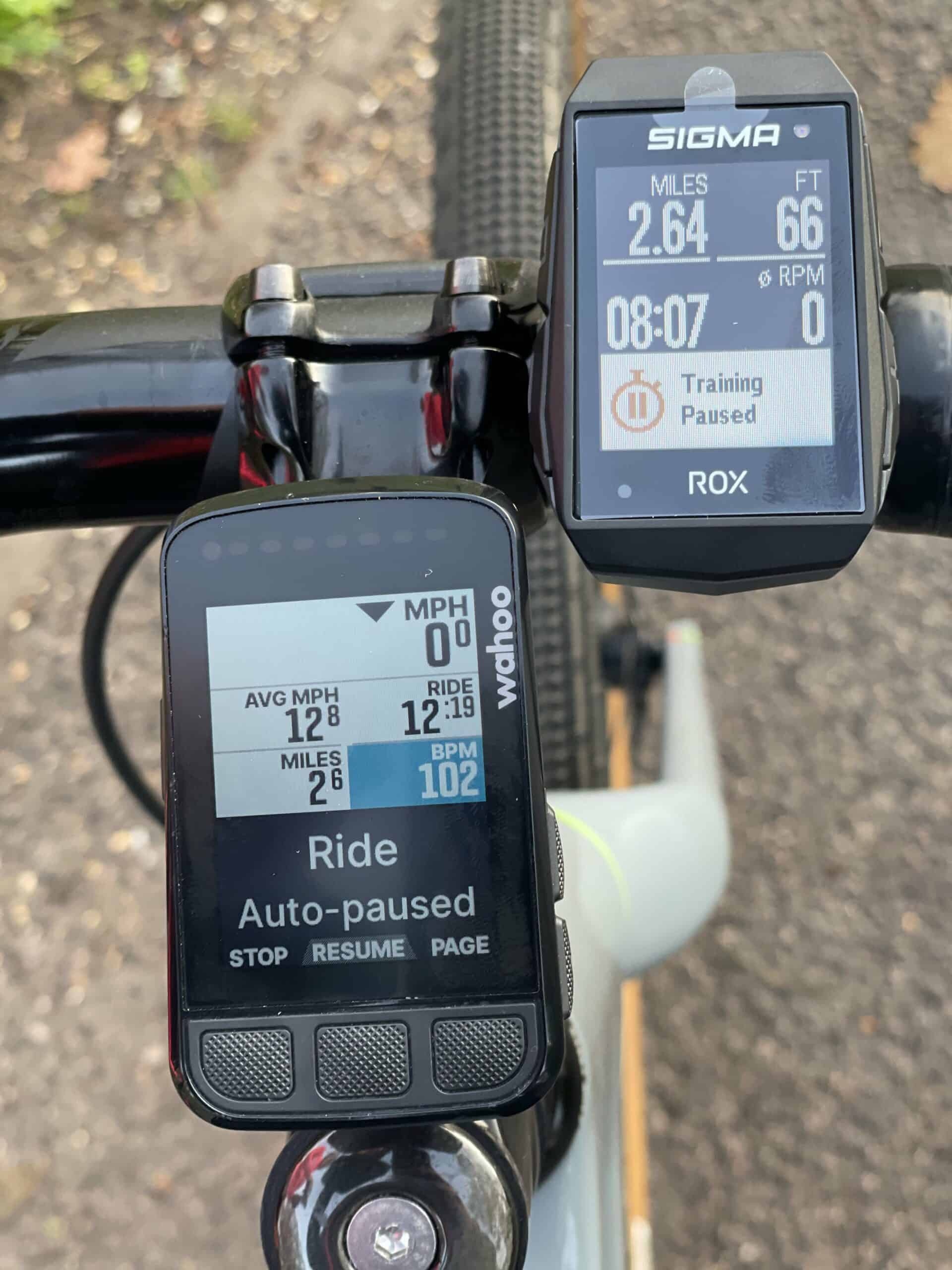 sigma rox gps vs wahoo