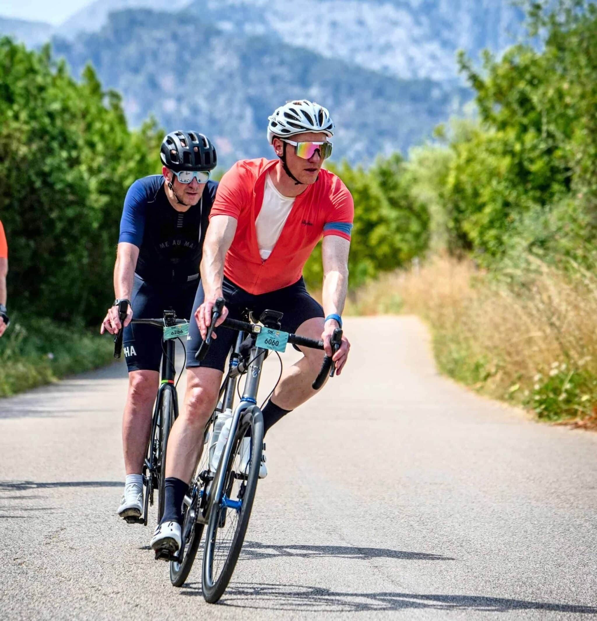 cyclist participating in a cycling event