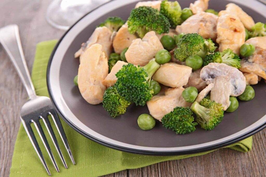 chicken and vegetable