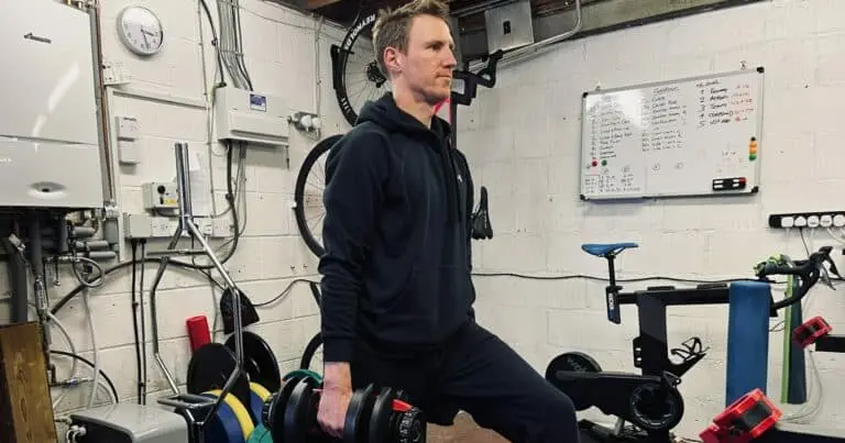 cyclist weight training
