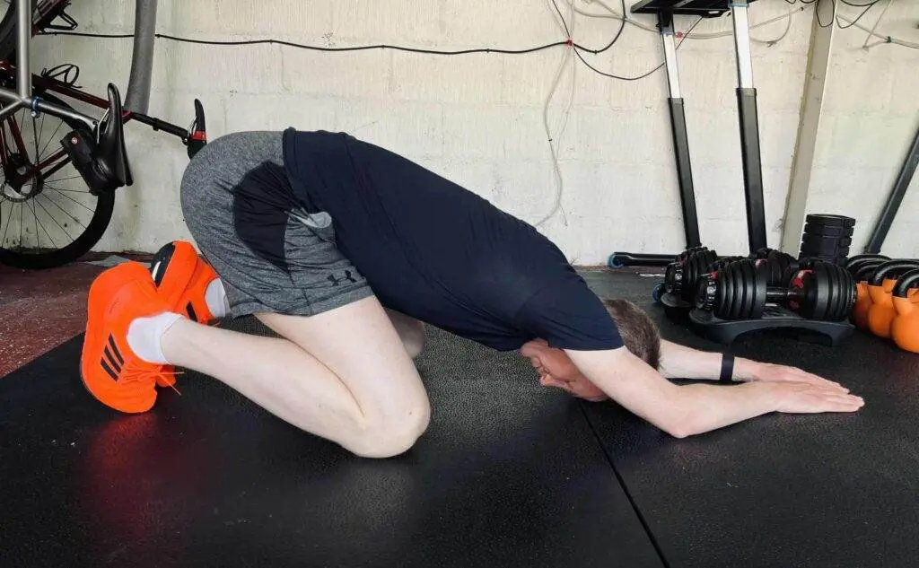 lowerback stretch