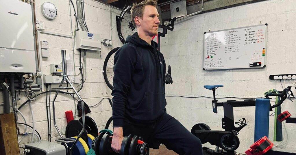 cyclist weight training