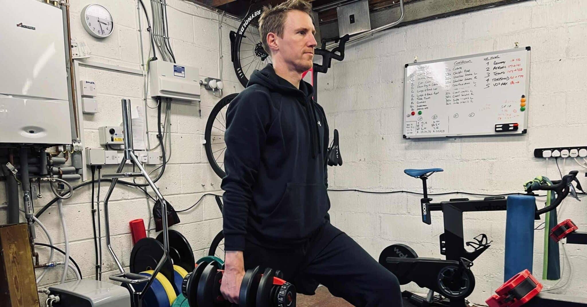 cyclist weight training