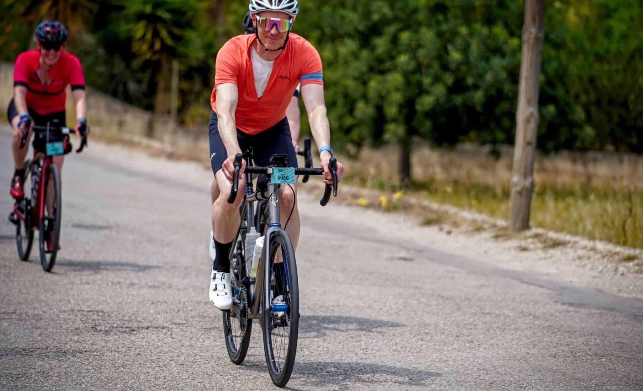 cyclist on the road